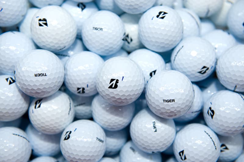 1 Dozen Bridgestone Tour B XS Tiger Woods Edition Mint / Near Mint ★SPECIAL PRICE★(with pen markings)