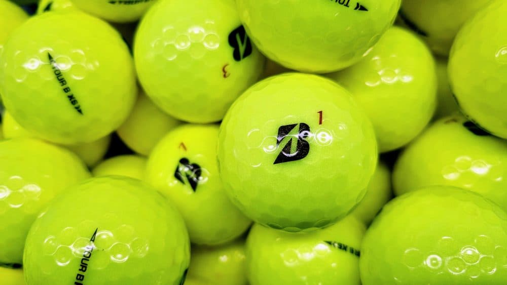 Bridgestone Tour B XS Yellow Golf Balls