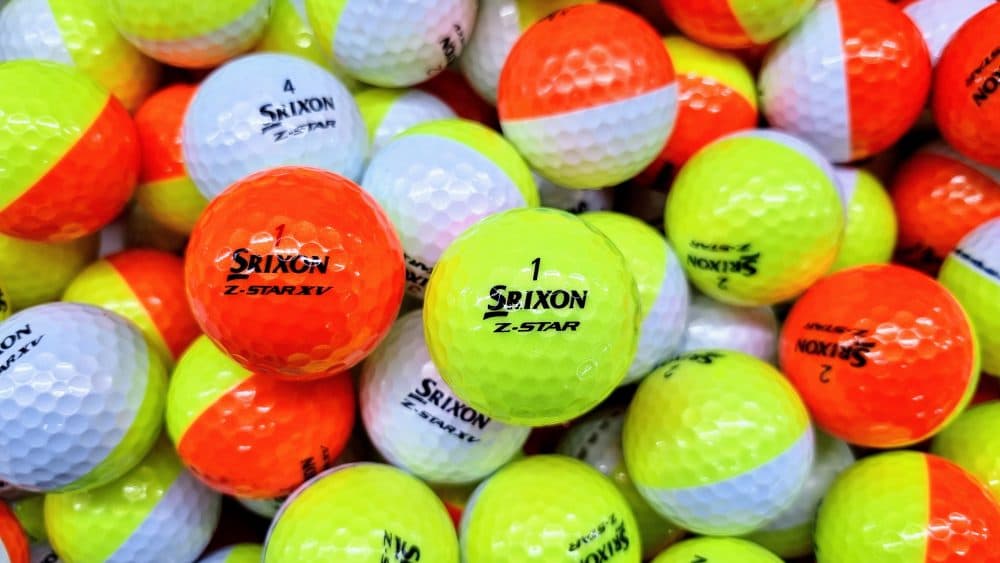 50 Srixon Z Star & Z Star XV DIVIDE Golf Balls ★SPECIAL PRICE★(with pen markings)