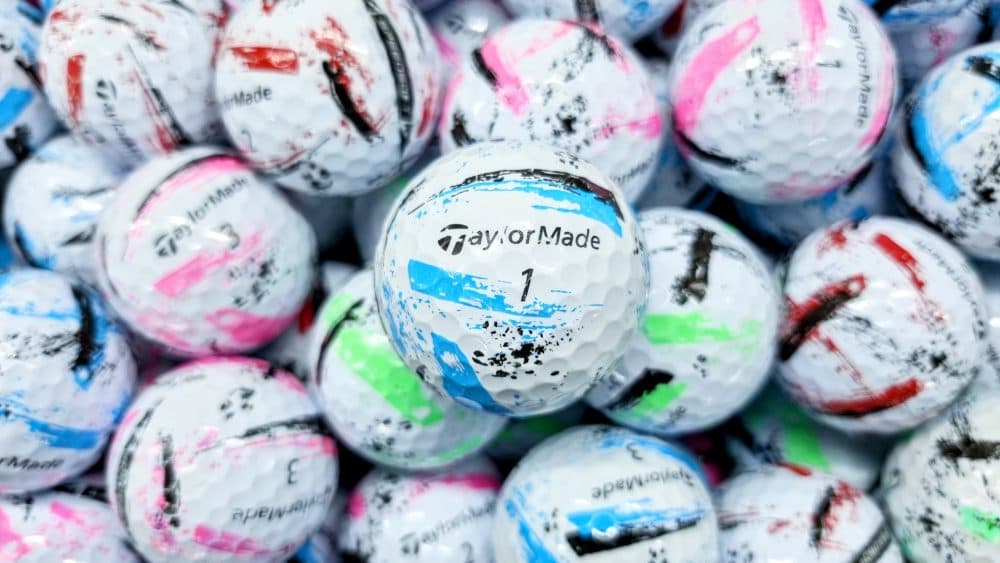 Taylormade SpeedSoft INK MINT Grade Golf Balls