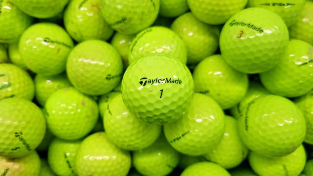 50 Taylormade TP5 / TP5X Yellow Golf Balls Practice Grade # Clearance SALE #