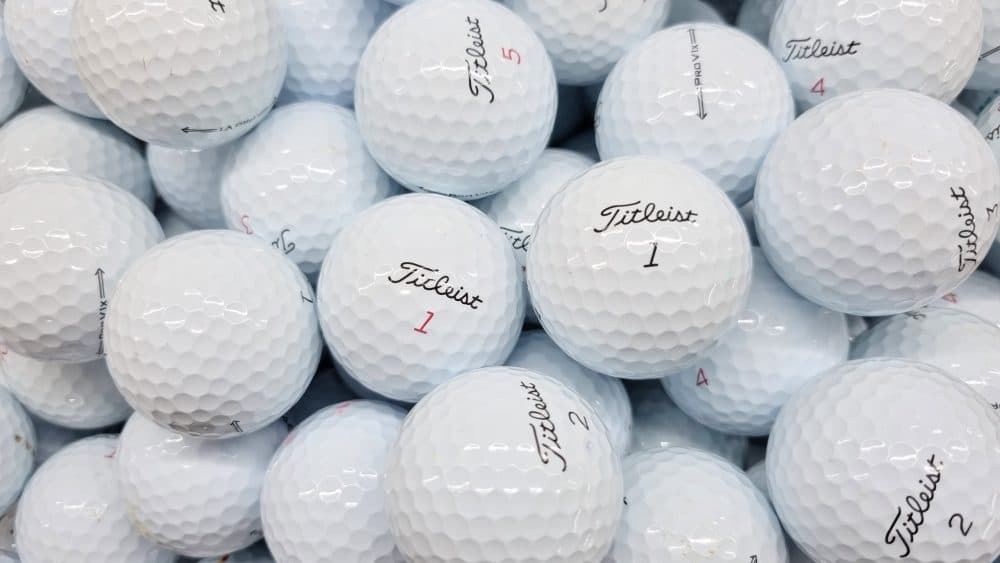 50 Titleist PRO V1 , V1X Near Mint / Standard / B Grade Golf Balls. See Description