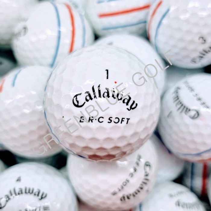 50 Callaway ERC SOFT Triple Track Mint / Near Mint Grade Golf Balls ★SPECIAL PRICE★(with pen markings, logo)