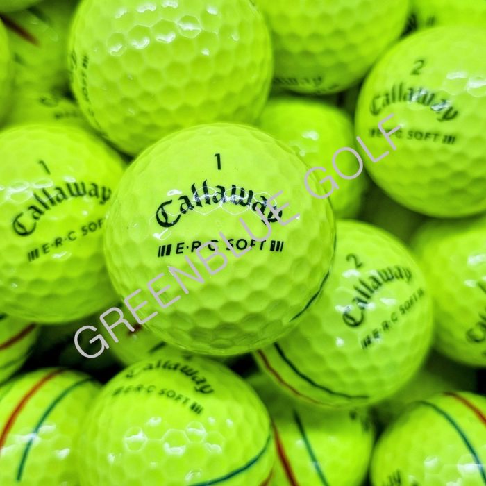 Callaway ERC Soft Triple Track Yellow Golf Balls