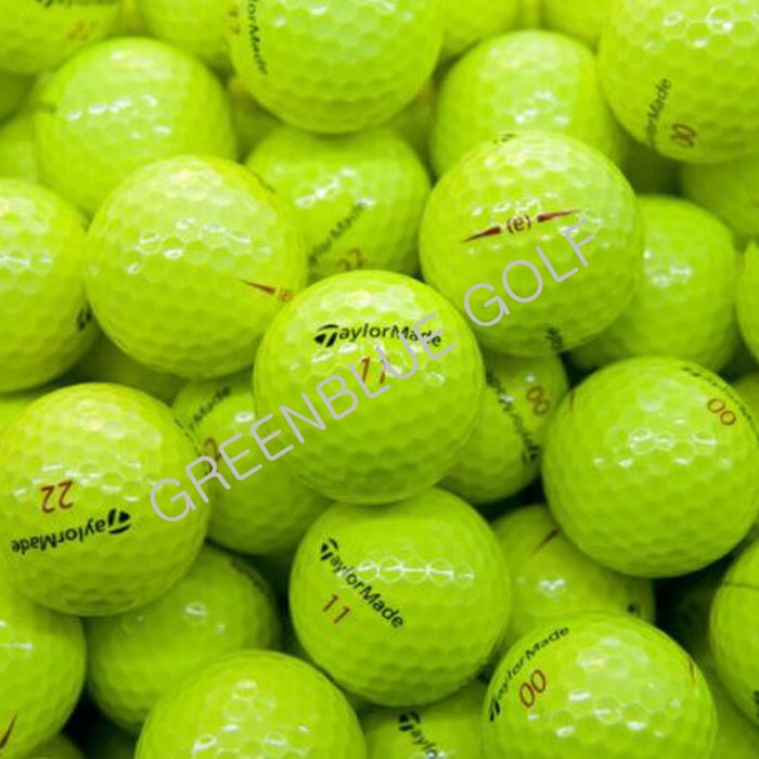 1 Dozen Taylormade Project A Yellow Golf Balls MINT & Near Mint Grade