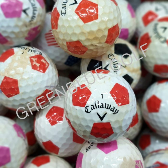 100 Callaway Chrome Soft Truvis Golf Balls Practice Grade ★Clearance SALE★