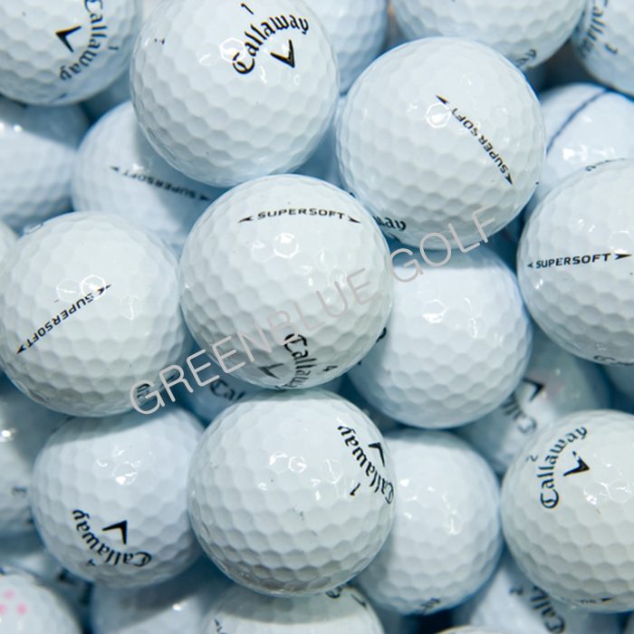 50 Callaway SUPERSOFT Mint / Near Mint Grade Golf Balls ★SPECIAL PRICE★(with pen markings)