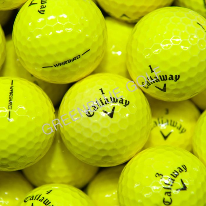 Callaway Warbird Yellow Golf Balls