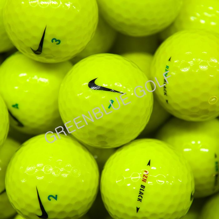 1 Dozen NIKE RZN Yellow Golf Balls Mint / Near Mint Grade