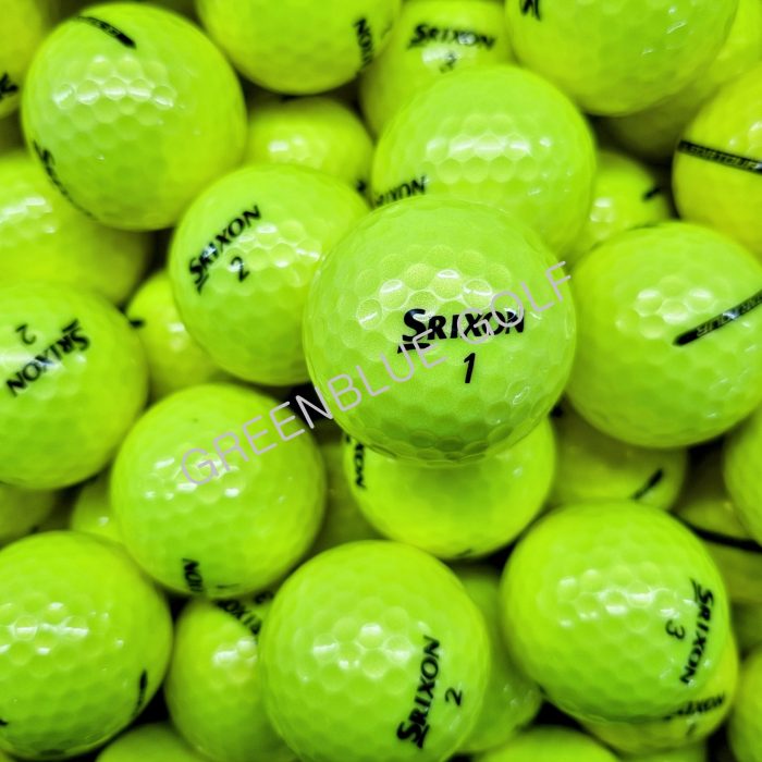 1 Dozen Srixon Q Star / Q Star Tour Yellow Golf Balls