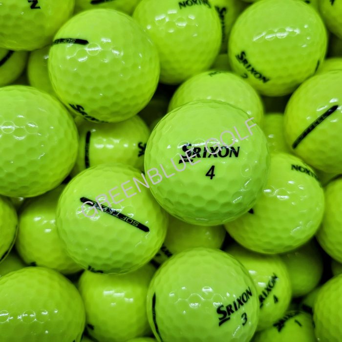 1 Dozen Srixon Soft Feel Yellow Golf Balls