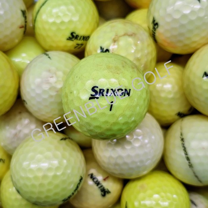 100 Srixon Z Star & Z Star XV Yellow Golf Balls Practice Grade★Clearance SALE★