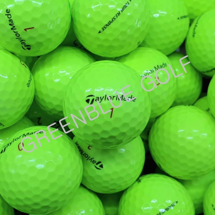 TOUR RESPONSE Yellow Golf Balls