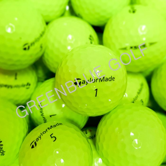 50 Taylormade TP5 / TP5X Yellow Golf Balls Mint / Near Mint Grade ★SPECIAL PRICE★(with pen markings)