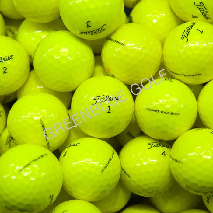 1 Dozen Titleist NXT TOUR Yelow MINT & Near Mint Grade ★SPECIAL PRICE★(with pen markings)