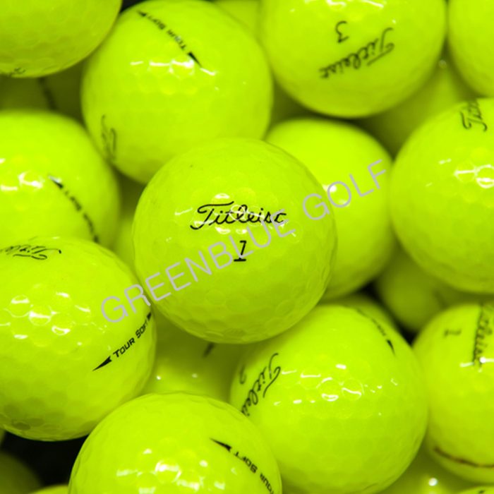 1 Dozen Titleist Tour Soft Yellow Golf Balls