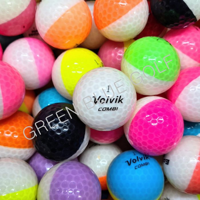 1 Dozen ODD EYE COLOUR Golf Balls Mint / Near Mint Grade